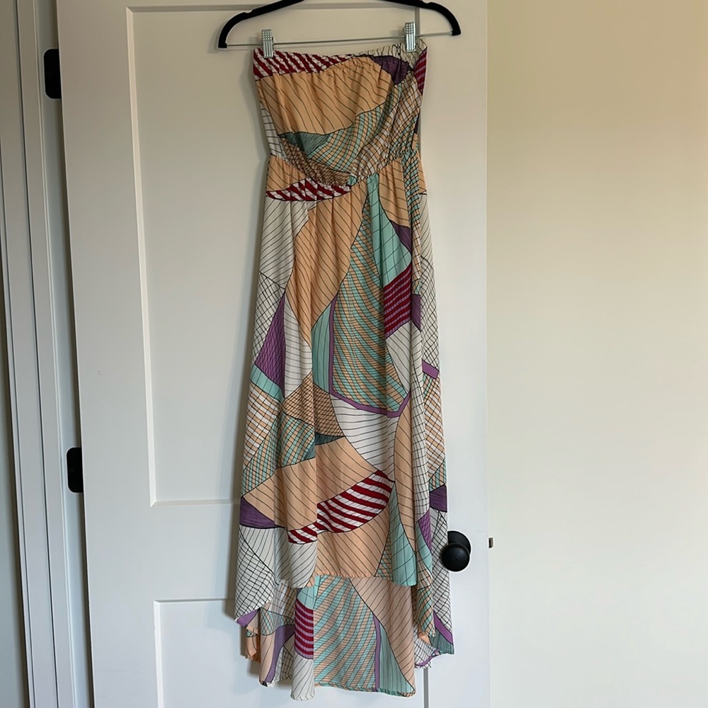 Bar iii strapless dress